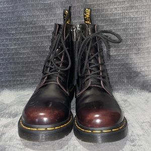Dr. martens 1460 PASCAL LEATHER ZIPPER BOOTS